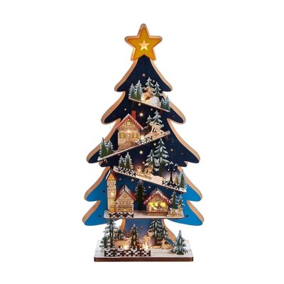 Деревянная ёлка 60 см - купить в Воепале